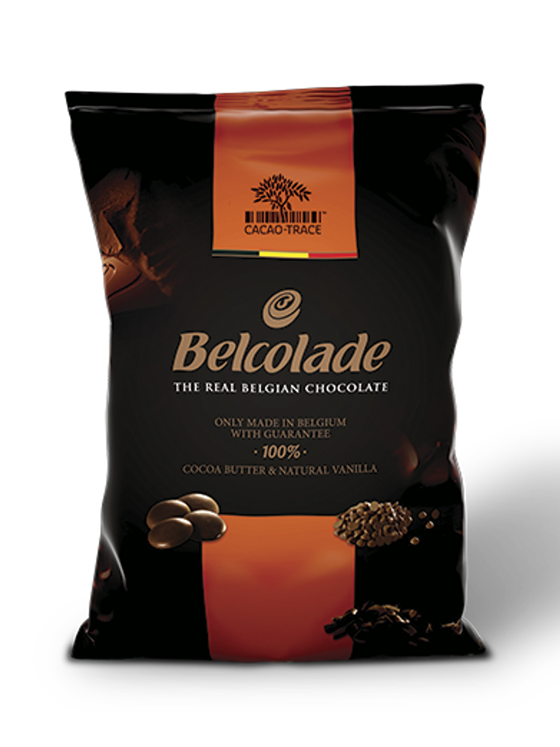 Cobertura De Chocolate Belcolade Leche 35,5% Cacao 1