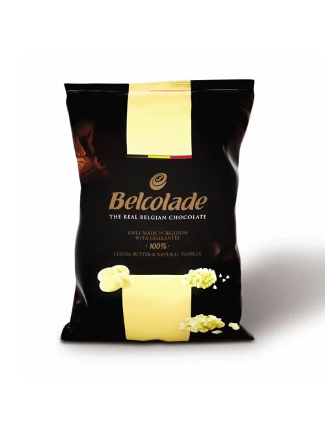 Cobertura De Chocolate Belcolade Blanco 31% Cacao 1