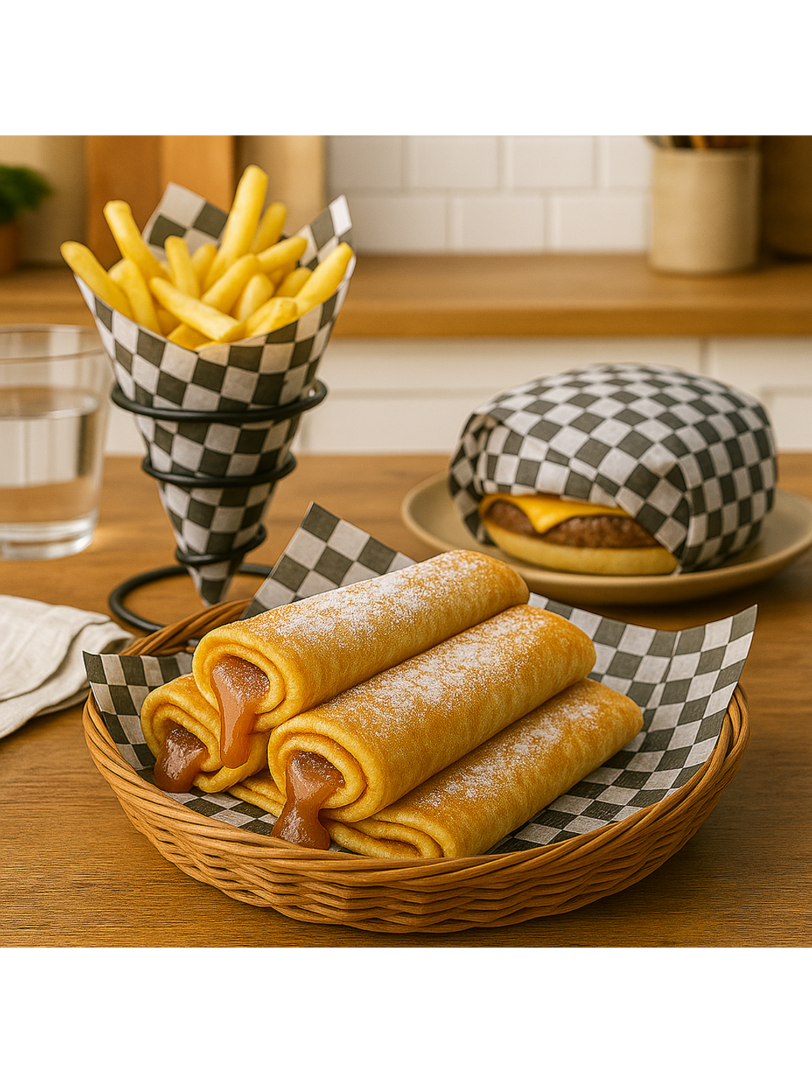 Papel Antigrasa 30x30 Cm 100 Unidades 4