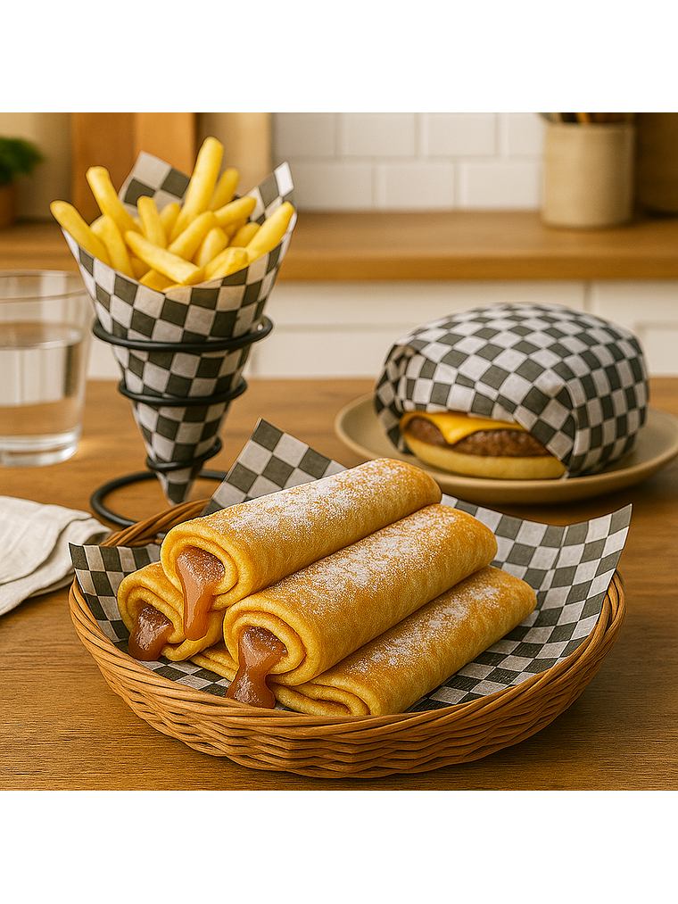 Papel Antigrasa 30x30 Cm 100 Unidades 4