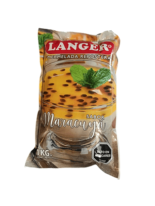 Mermelada Langer 1 Kg Maracuyá