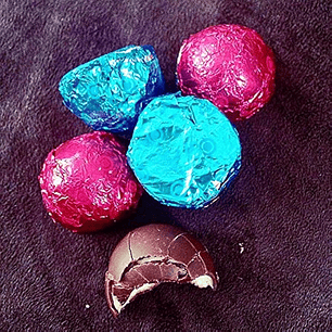 Display Malva Choc 850 gr Calaf (120 unidades)