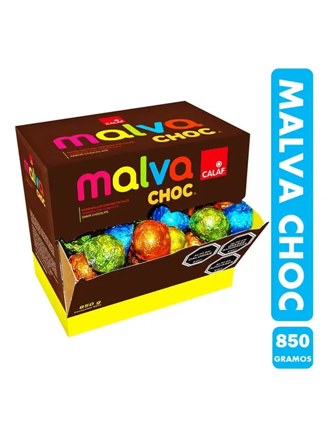 Display Malva Choc 850 gr Calaf (120 unidades) 1