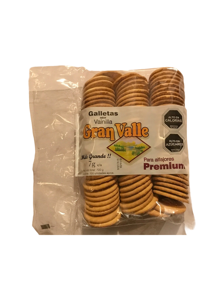 Galletas Para Alfajor Gran Valle Vainilla 700 Gr  1