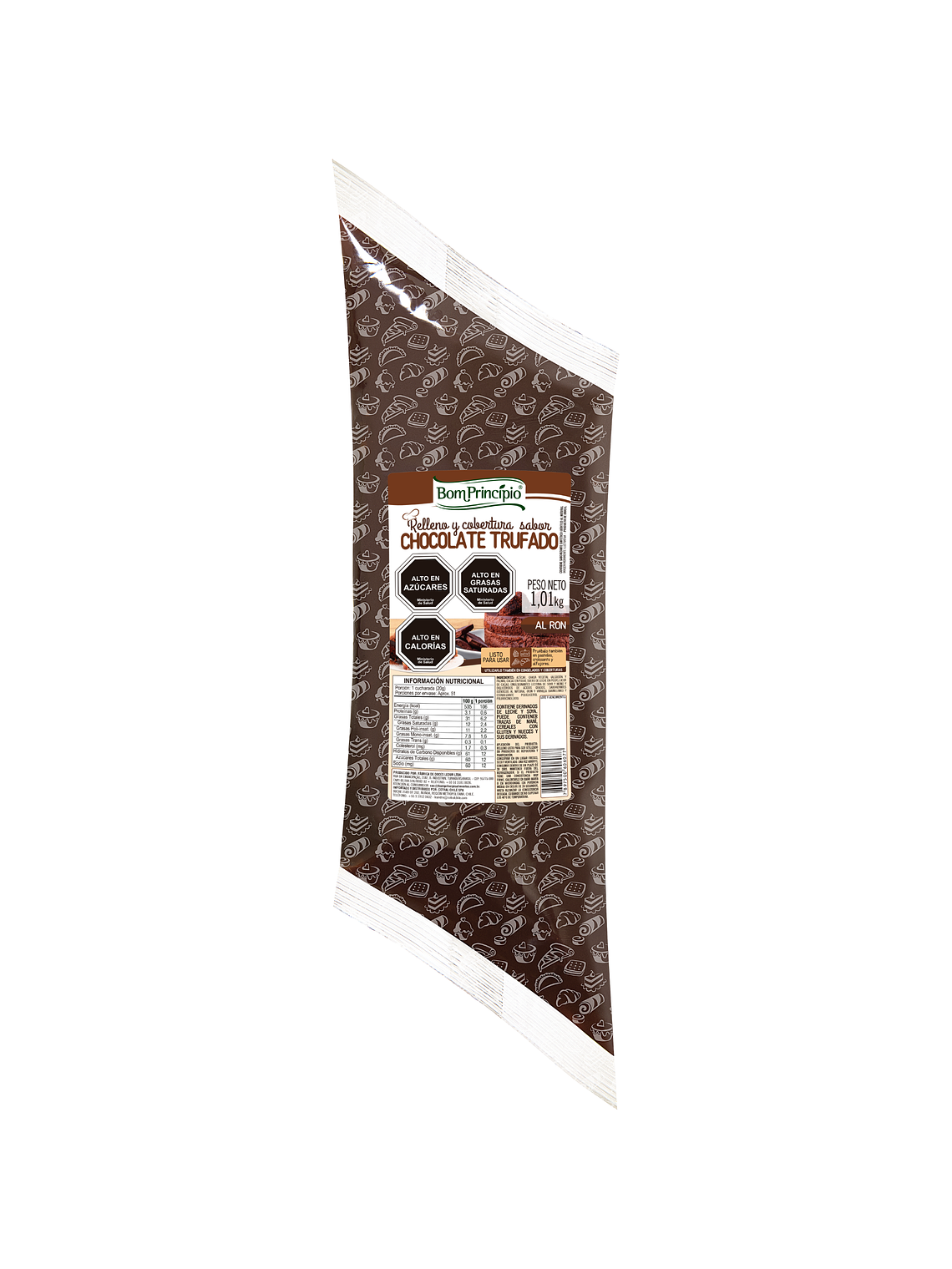 Relleno De Chocolate Trufado Bom Principio 1,01 kg 1