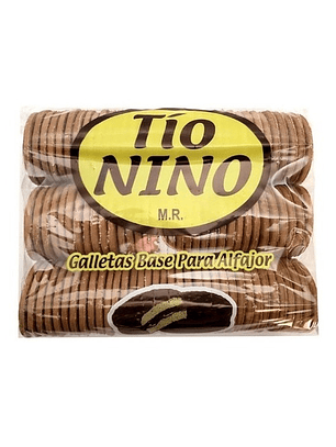 Galleta Alfajor Tío Nino 800 Gr – Caja x10 Unidades Venta Por Mayor
