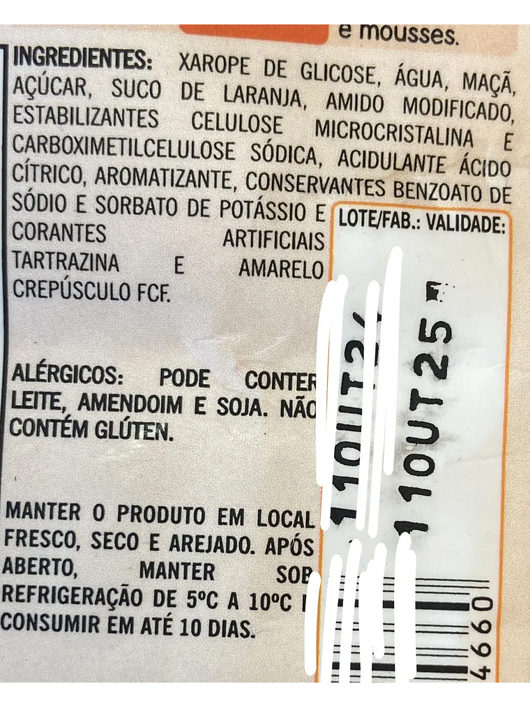 Relleno De Naranja Bom Principio 1,01 kg 5