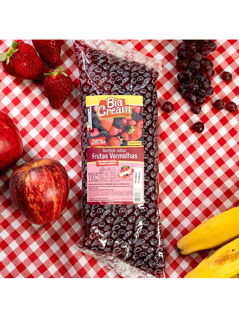 Relleno de Frutos Rojos Bom Principio 1,01 kg 2