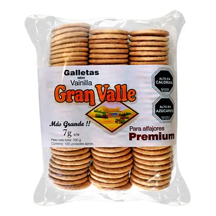Kit para 50 Alfajores Económico (Galleta + Manjar + Cobertura)
