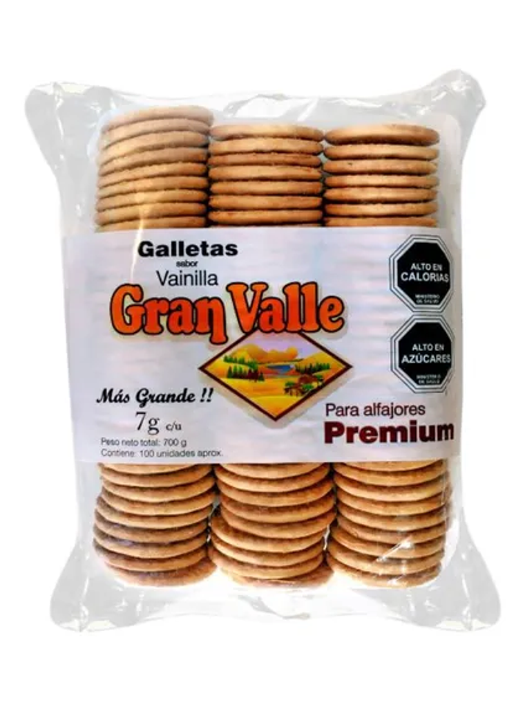 Kit para 50 Alfajores Económico (Galleta + Manjar + Cobertura) 2