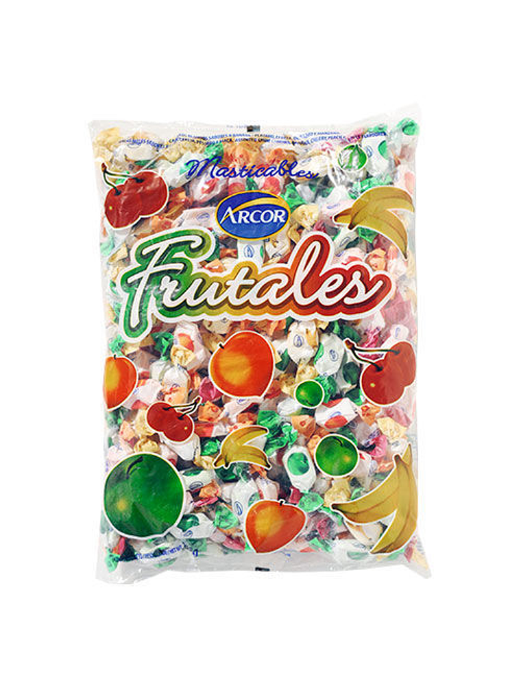 Caramelos Masticables Frutales Surtidos Arcor 800 gr 1