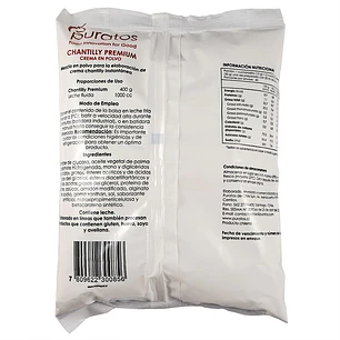 Crema Chantilly Premium Puratos En Polvo