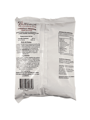 Crema Chantilly Premium Puratos En Polvo