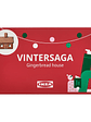 Casa o Árbol De Jengibre Ikea Vintersaga Navidad 300 G Comestible - Miniatura 3