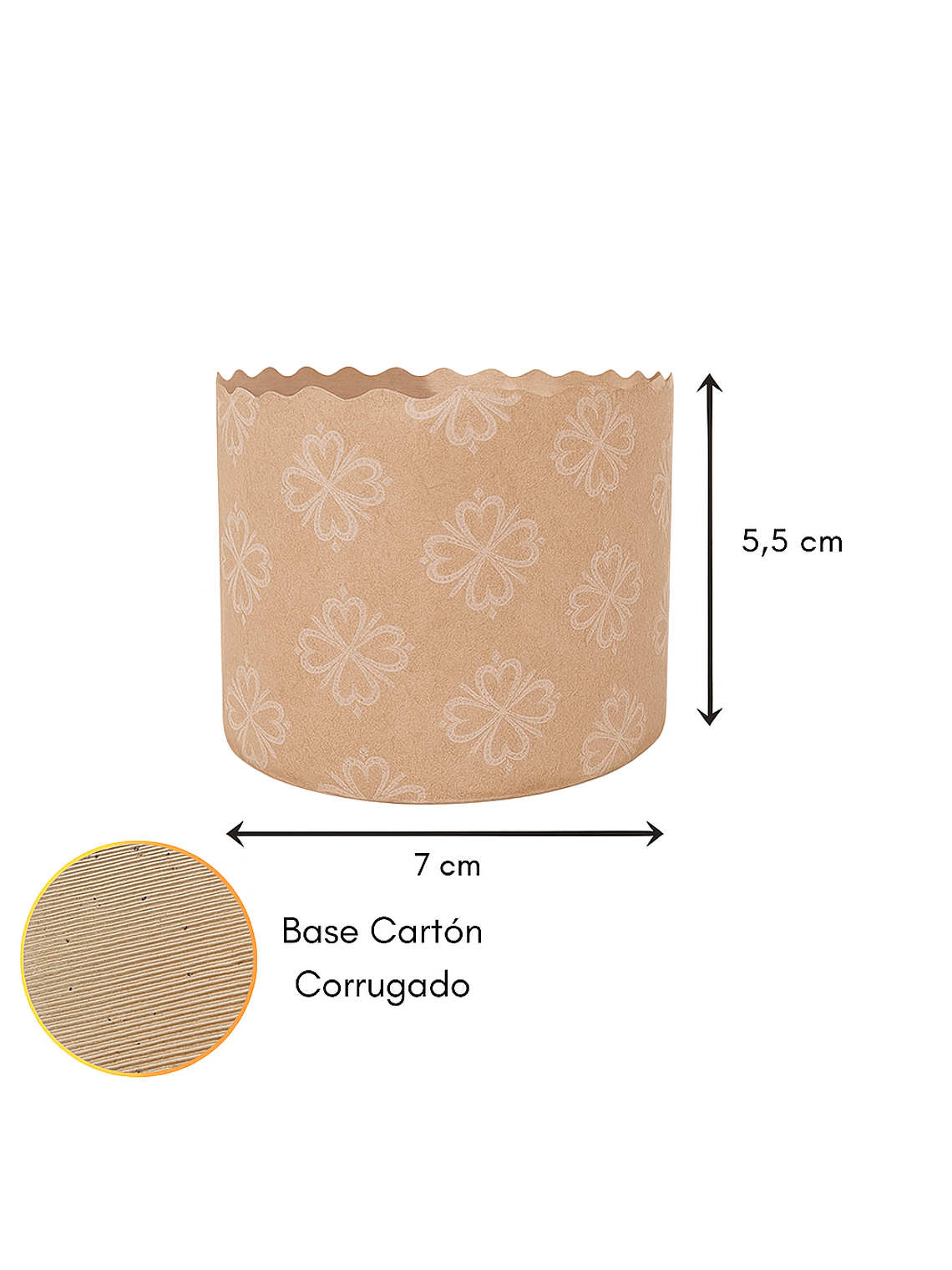 Molde Panettone, Pan de Pascua o Queque Navideño 3