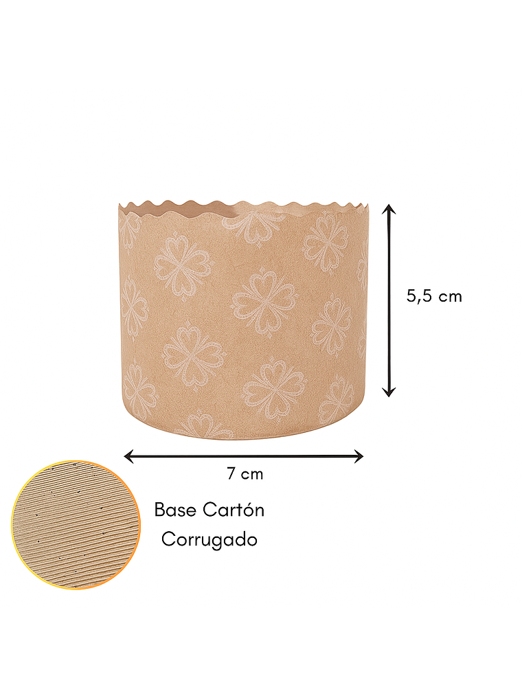 Molde Panettone, Pan de Pascua o Queque Navideño 3