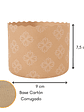 Molde Panettone, Pan de Pascua o Queque Navideño - Miniatura 4