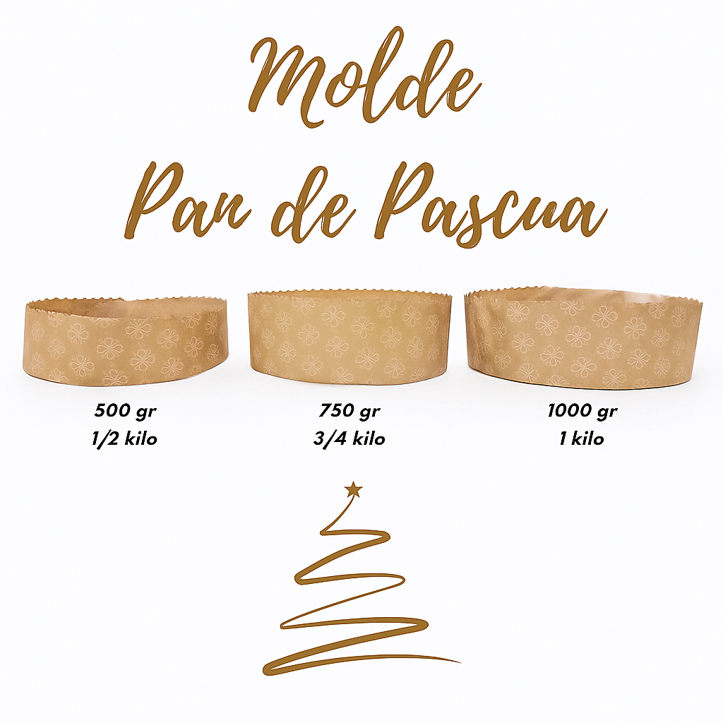 Molde Pan De Pascua o Queque