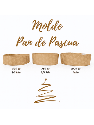 Molde Pan De Pascua o Queque