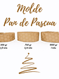 Molde Pan De Pascua o Queque - Miniatura 1