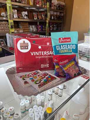 Casa De Jengibre Ikea Vintersaga Navidad 300 G Comestible