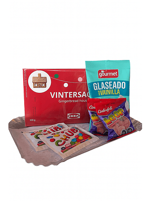 Casa De Jengibre Ikea Vintersaga Navidad 300 G Comestible