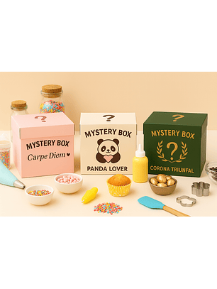 🧁✨ Mystery Box Caja Sorpresa AGAPI — Edición 2025