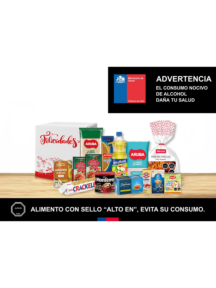 Canasta navideña para regalo o aguinaldo 1