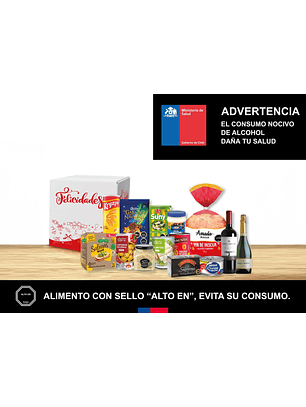 Canasta navideña para regalo o aguinaldo