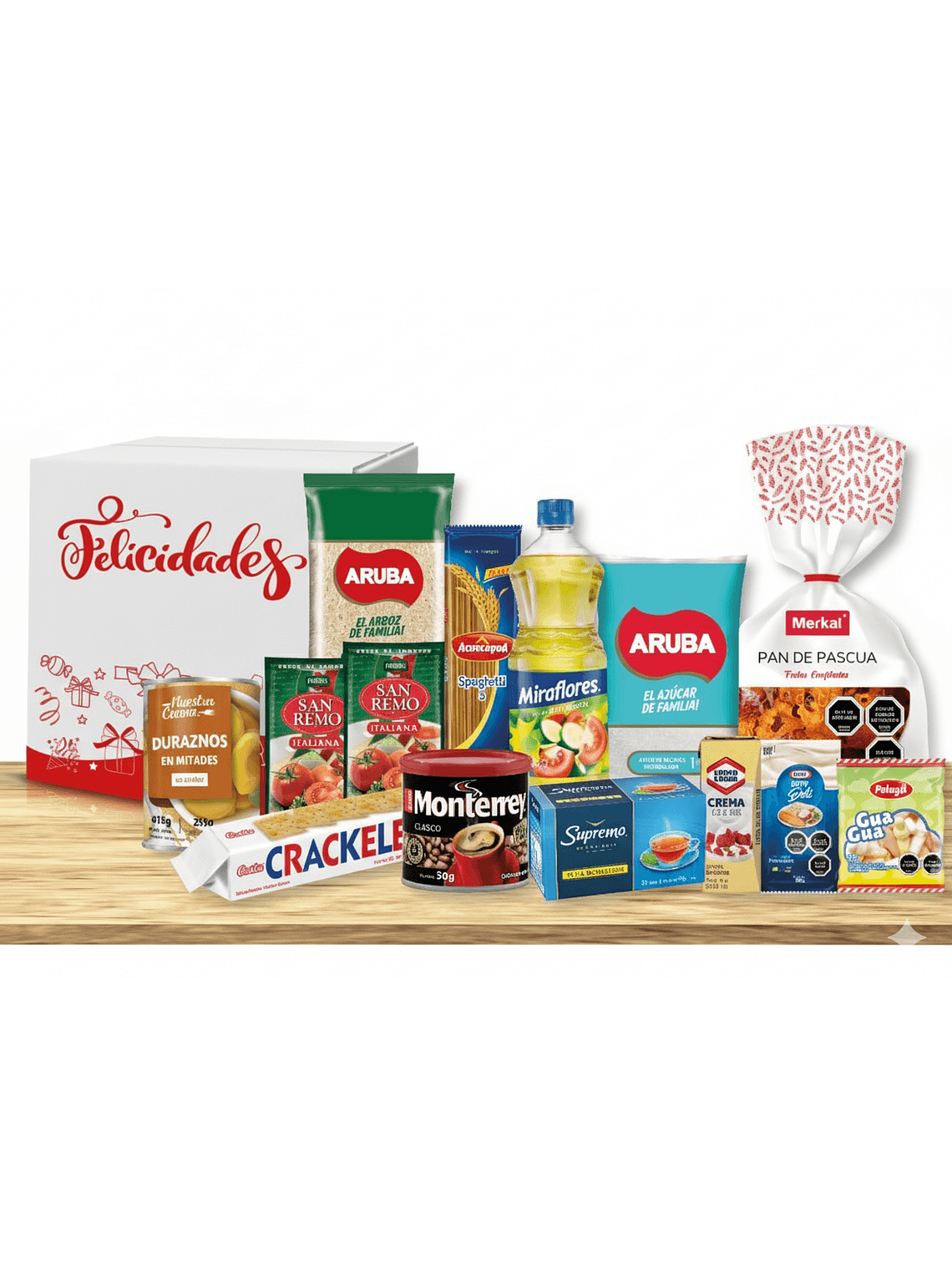 Canasta navideña para regalo o aguinaldo 4