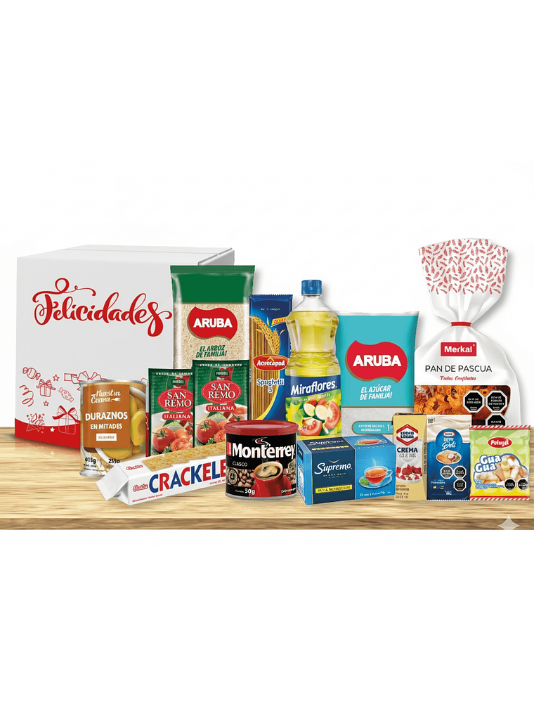 Canasta navideña para regalo o aguinaldo 4