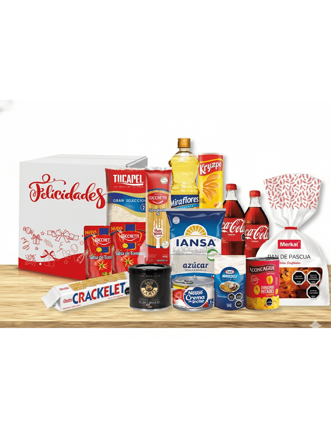 Canasta navideña para regalo o aguinaldo 6