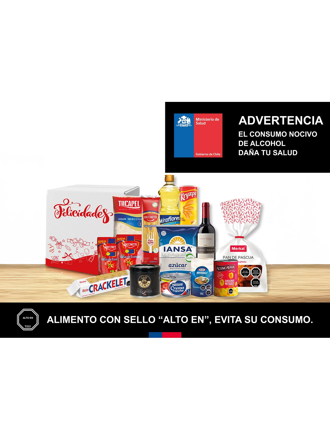 Canasta navideña para regalo o aguinaldo 3