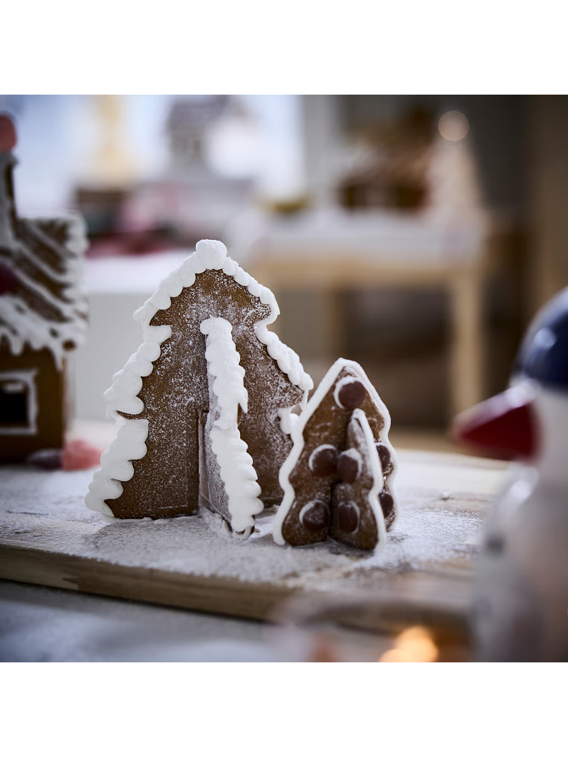Casa o Árbol De Jengibre Ikea Vintersaga Navidad 300 G Comestible 7