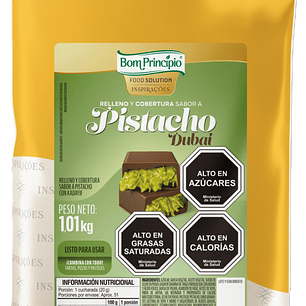 Relleno Sabor a Pistacho Dubai Bom Principio 1,01 kg (incluye kataifi)