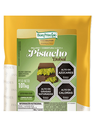 Relleno Sabor a Pistacho Dubai Bom Principio 1,01 kg (incluye kataifi)