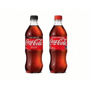 Bebida Botella Desechable Andina Coca Cola 591ml (Original - Zero)