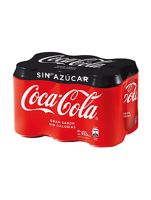 Bebida Lata Andina Coca Cola 350 ml (Original - Zero)