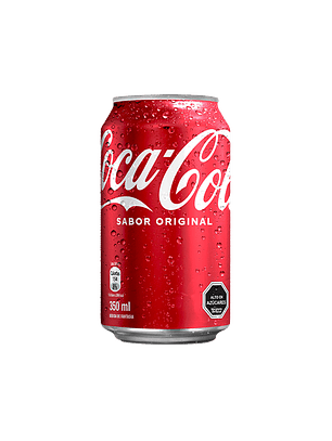 Bebida Lata Andina Coca Cola 350 ml (Original - Zero)
