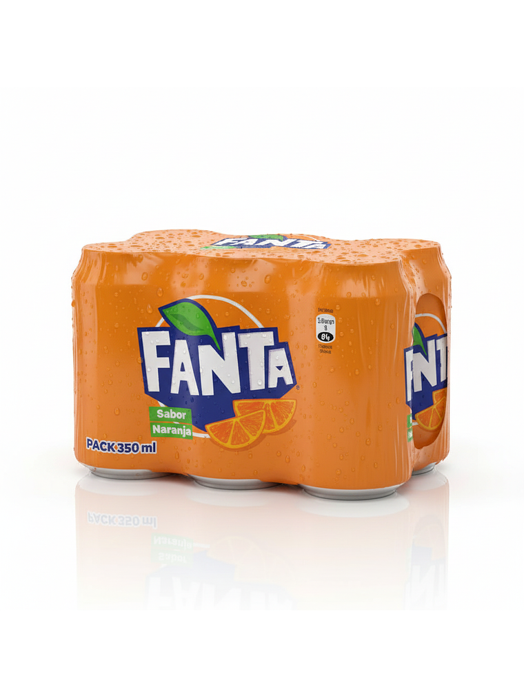 Bebida Lata Andina Fanta 350 ml (Original - Zero) 1
