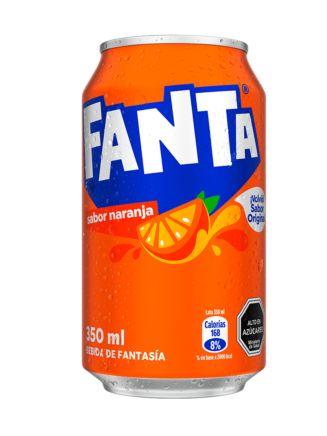 Bebida Lata Andina Fanta 350 ml (Original - Zero) 2