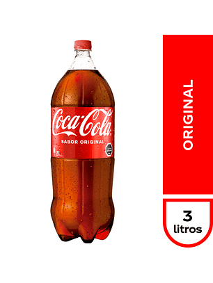Bebida Botella Desechable Andina Coca Cola 3 Litros (Original - Zero)
