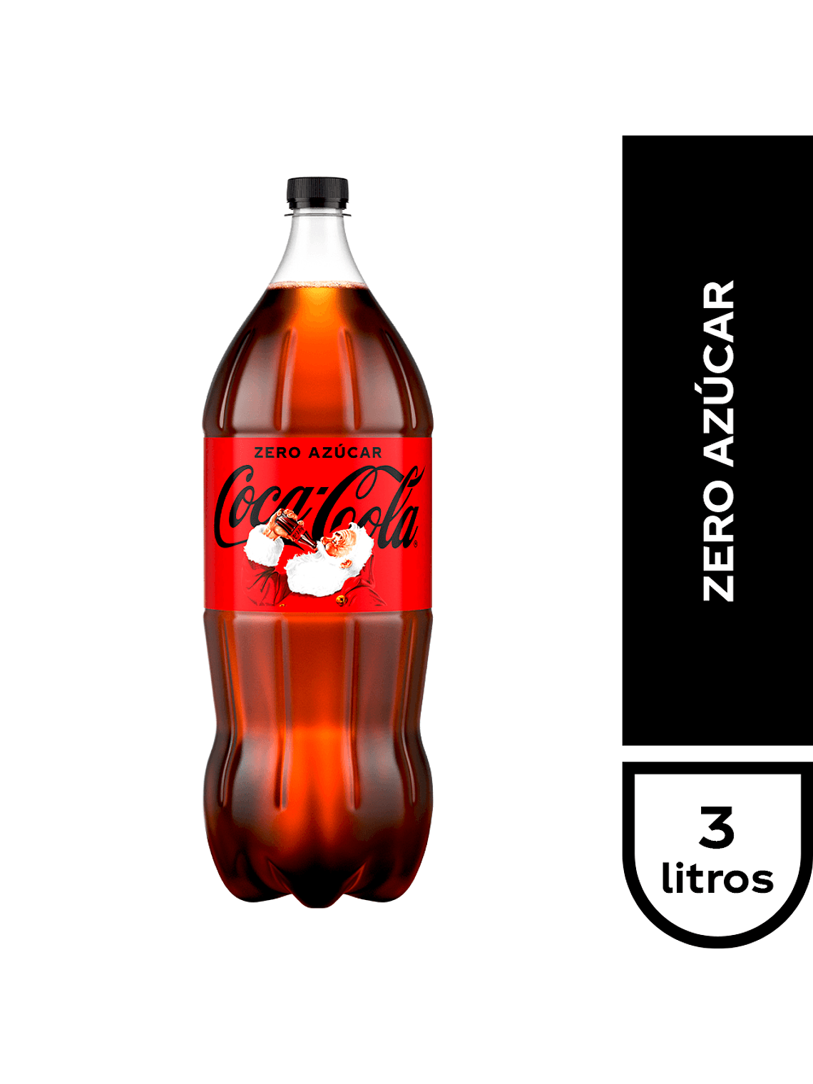 Bebida Botella Desechable Andina Coca Cola 3 Litros (Original - Zero) 3