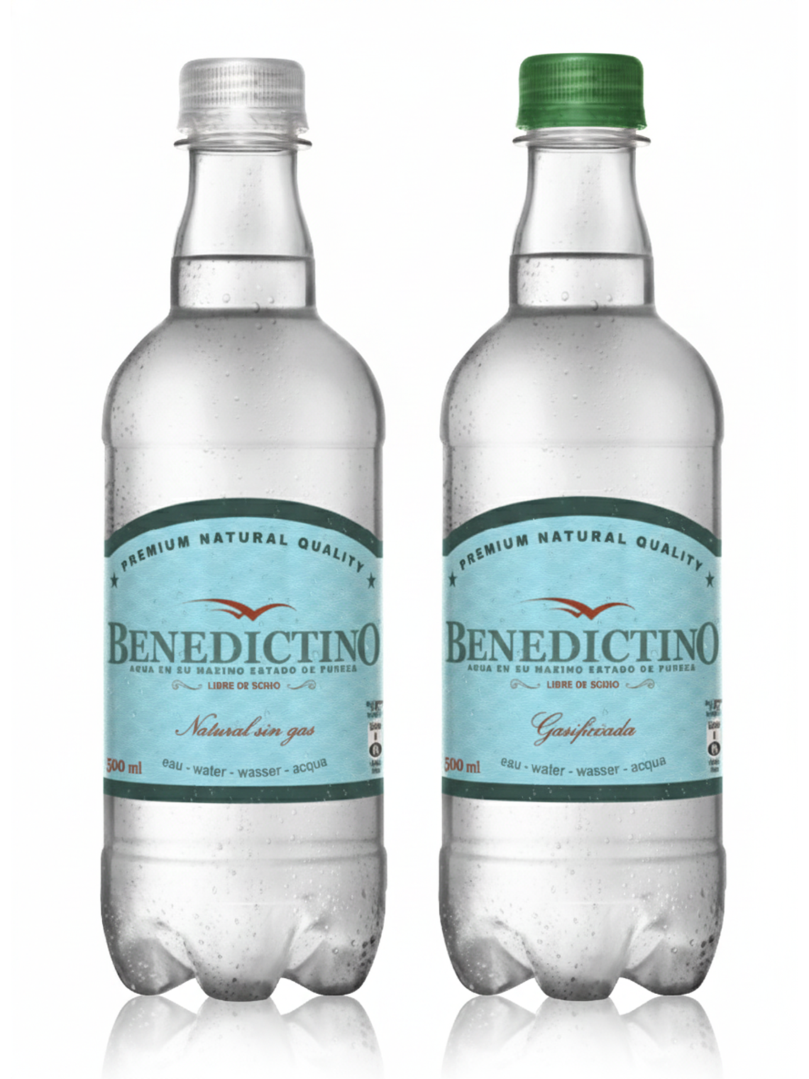 Agua Mineral Benedictino 500 ml (Con/Sin Gas) 1