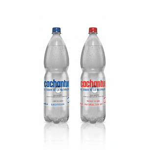 Agua Mineral Cachantun 1,6 Litros (Con/Sin Gas)