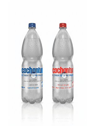 Agua Mineral Cachantun 1,5 Litros (Con/Sin Gas)
