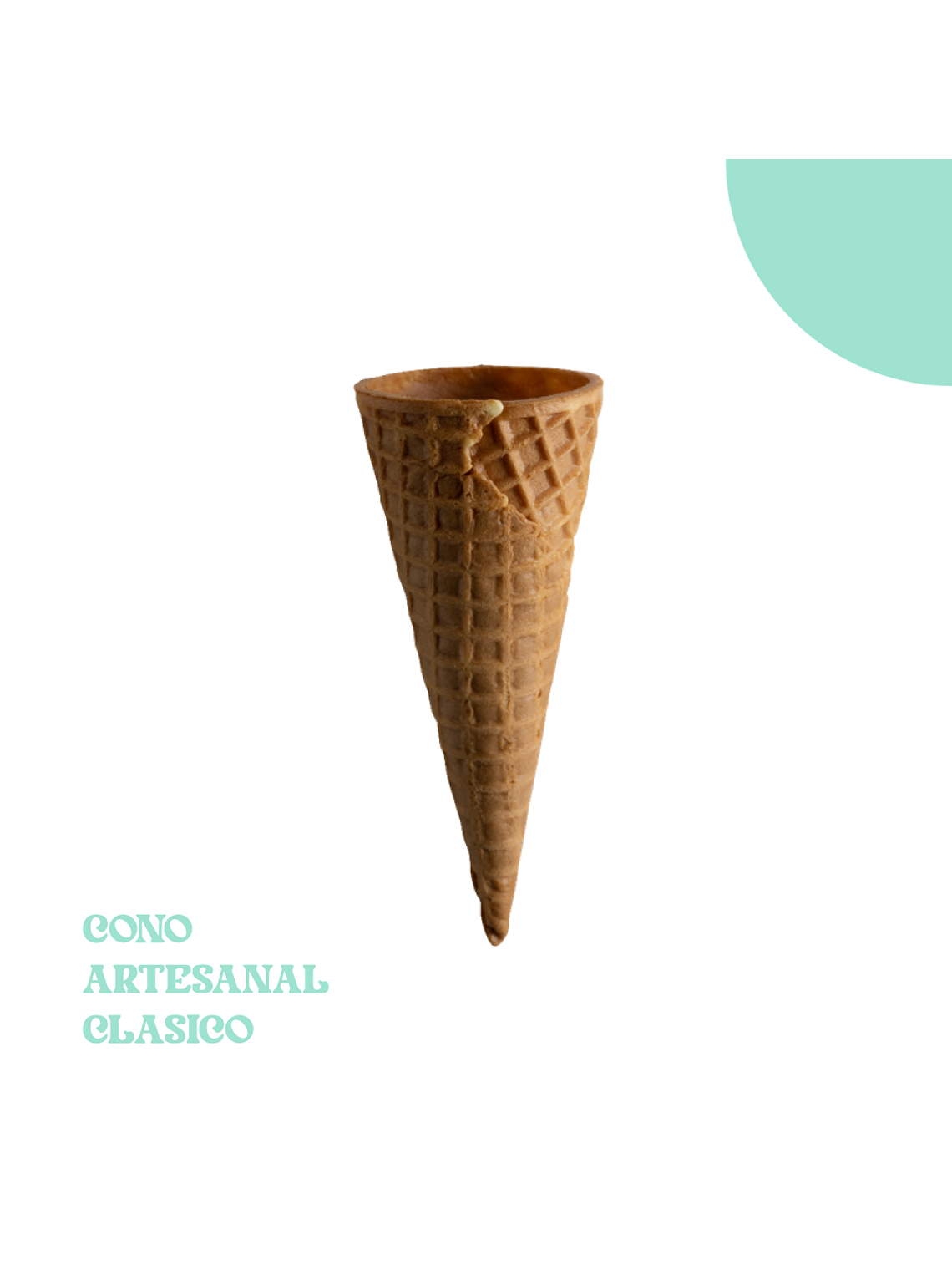 Barquillo Cono Helado Artesanal Dulcono Roma Estándar - 140 Unidades 1