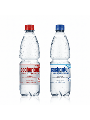 Agua Mineral Cachantun 600ml (Con/Sin Gas)