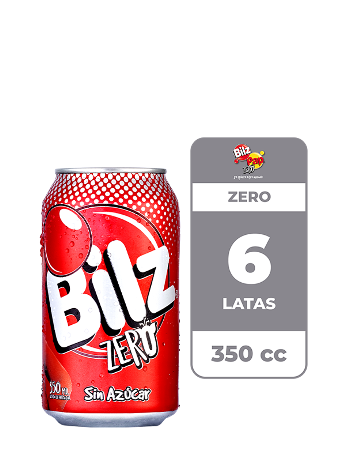 Bebida Lata CCU Bilz 350 ml (Original - Zero) 4