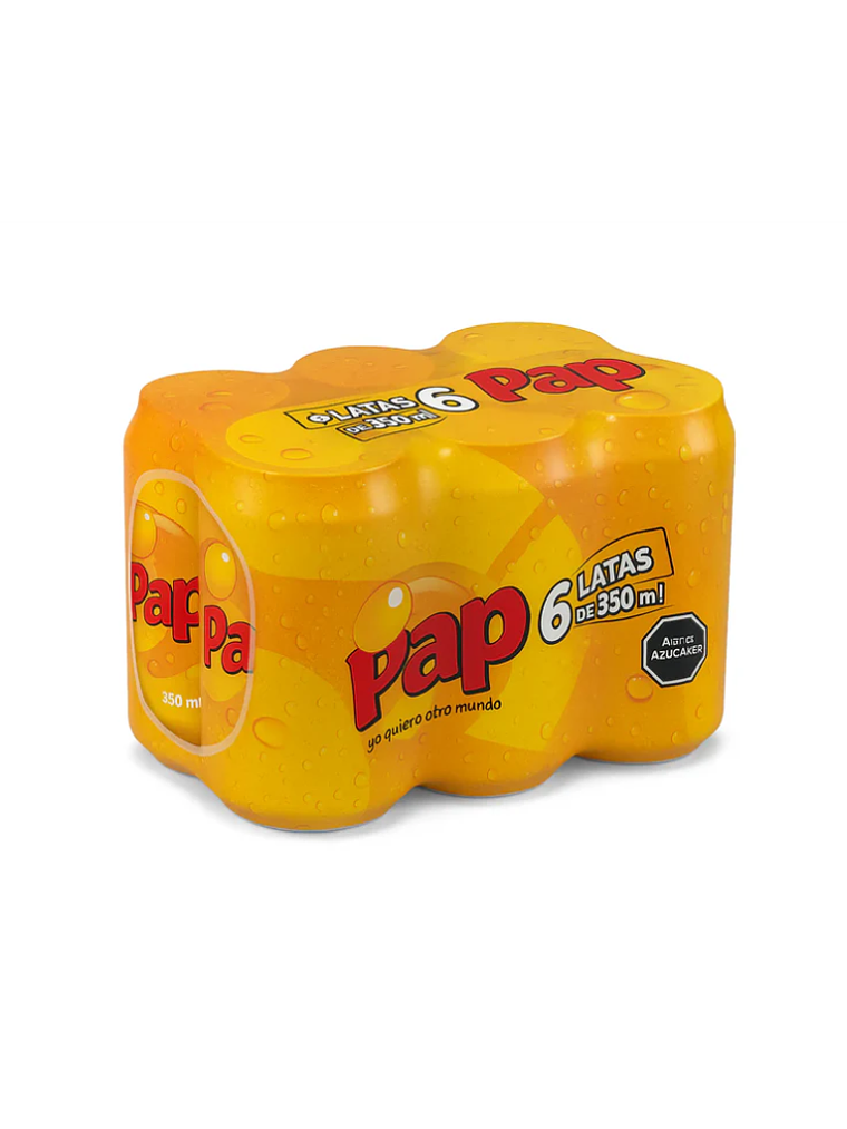 Bebida Lata CCU Pap 350 ml (Original - Zero) 1